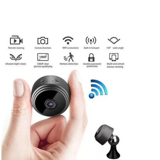 Mini Câmera Wi-Fi de Segurança Full HD com Visão Noturna