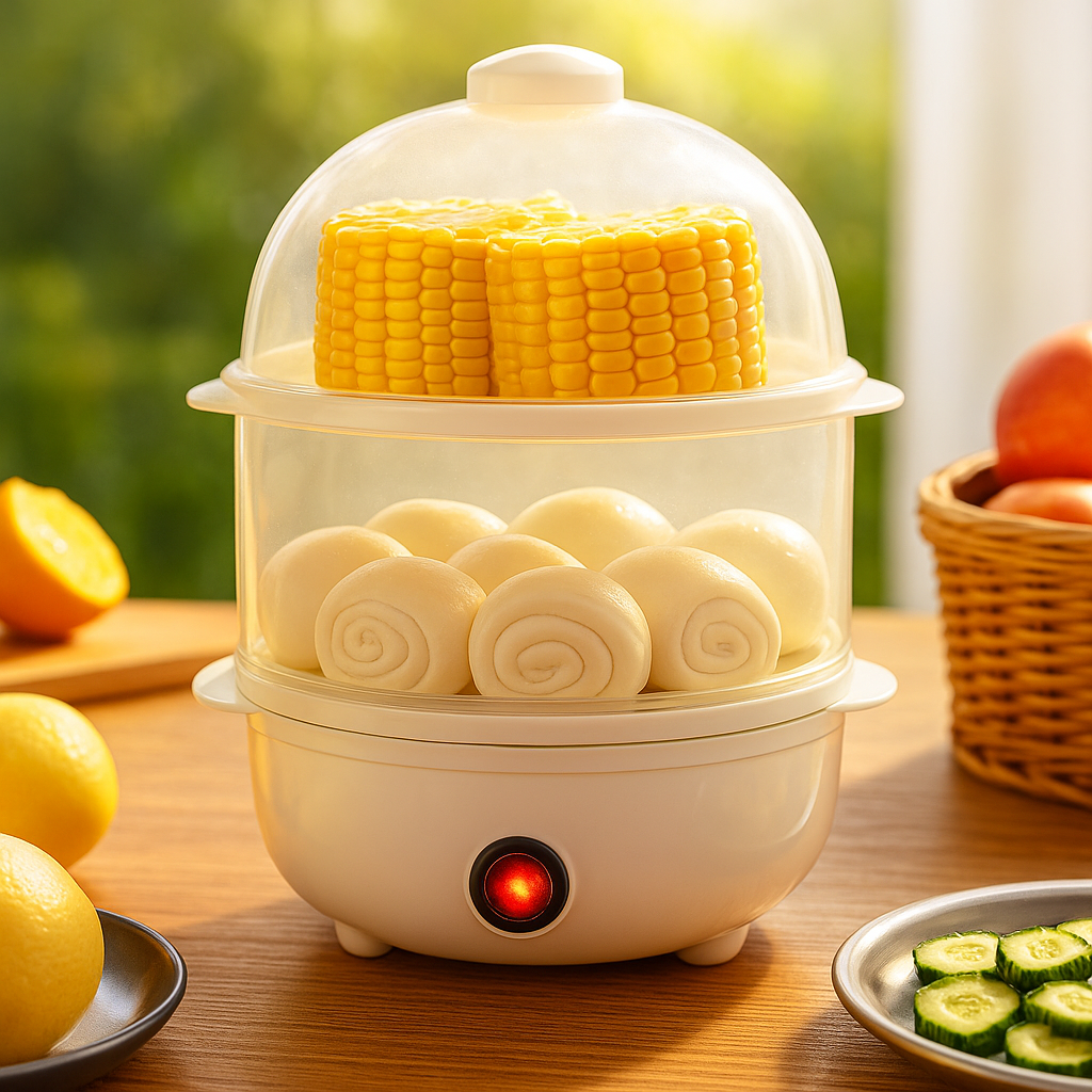 Cozedor Elétrico a Vapor Multifuncional
