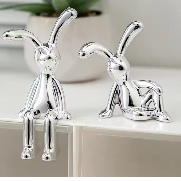 Coelhos Cromados Elegance