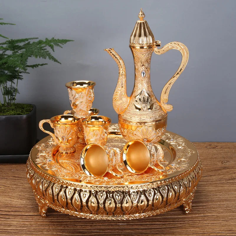 Conjunto Árabe Luxo Dourado
