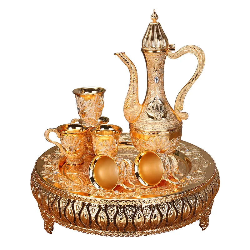 Conjunto Árabe Luxo Dourado