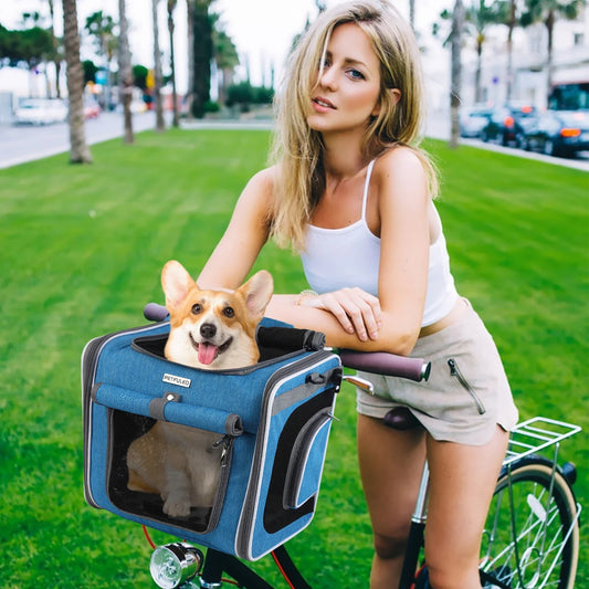 Cesta de Transporte para Pets de Bicicleta – Conforto e Segurança nos Passeios