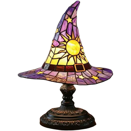 Luminária Mágica Vitral – Chapéu Encantado