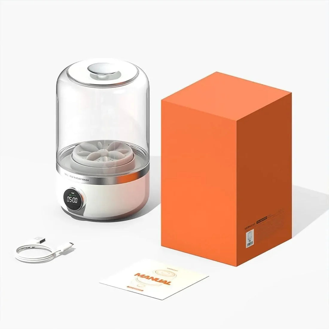 Mini Lavadora Portátil - Praticidade e Tecnologia para o seu Dia a Dia