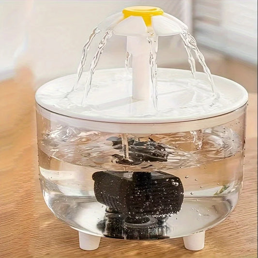 🐾 Fonte Bebedouro "Flor de Hidratação" para Gatos – 1L