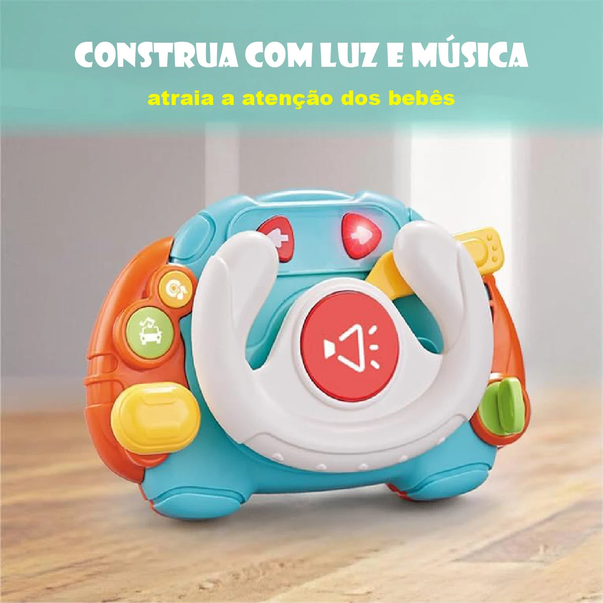Volante Musical Infantil – Brinquedo Interativo e Educativo