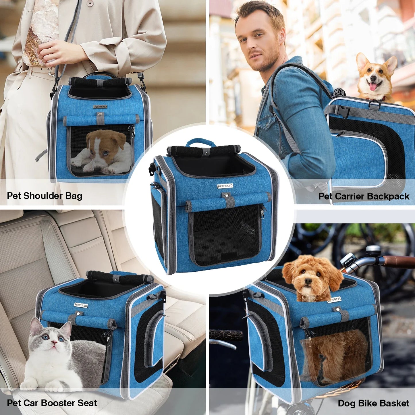 Cesta de Transporte para Pets de Bicicleta – Conforto e Segurança nos Passeios