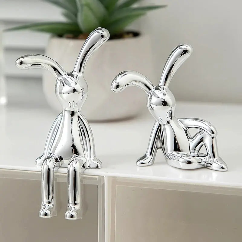 Coelhos Cromados Elegance