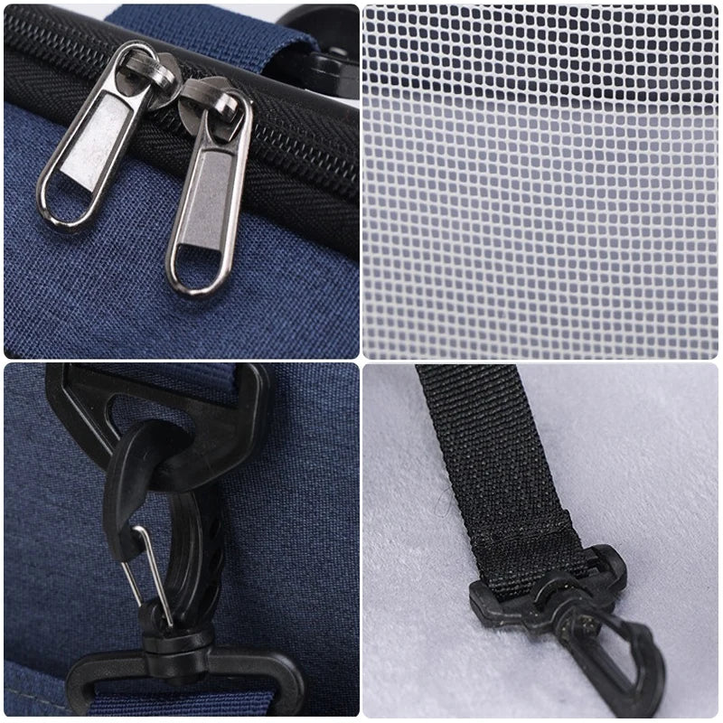 Bolsa de Transporte Dobrável para Pets com Ventilação e Conforto
