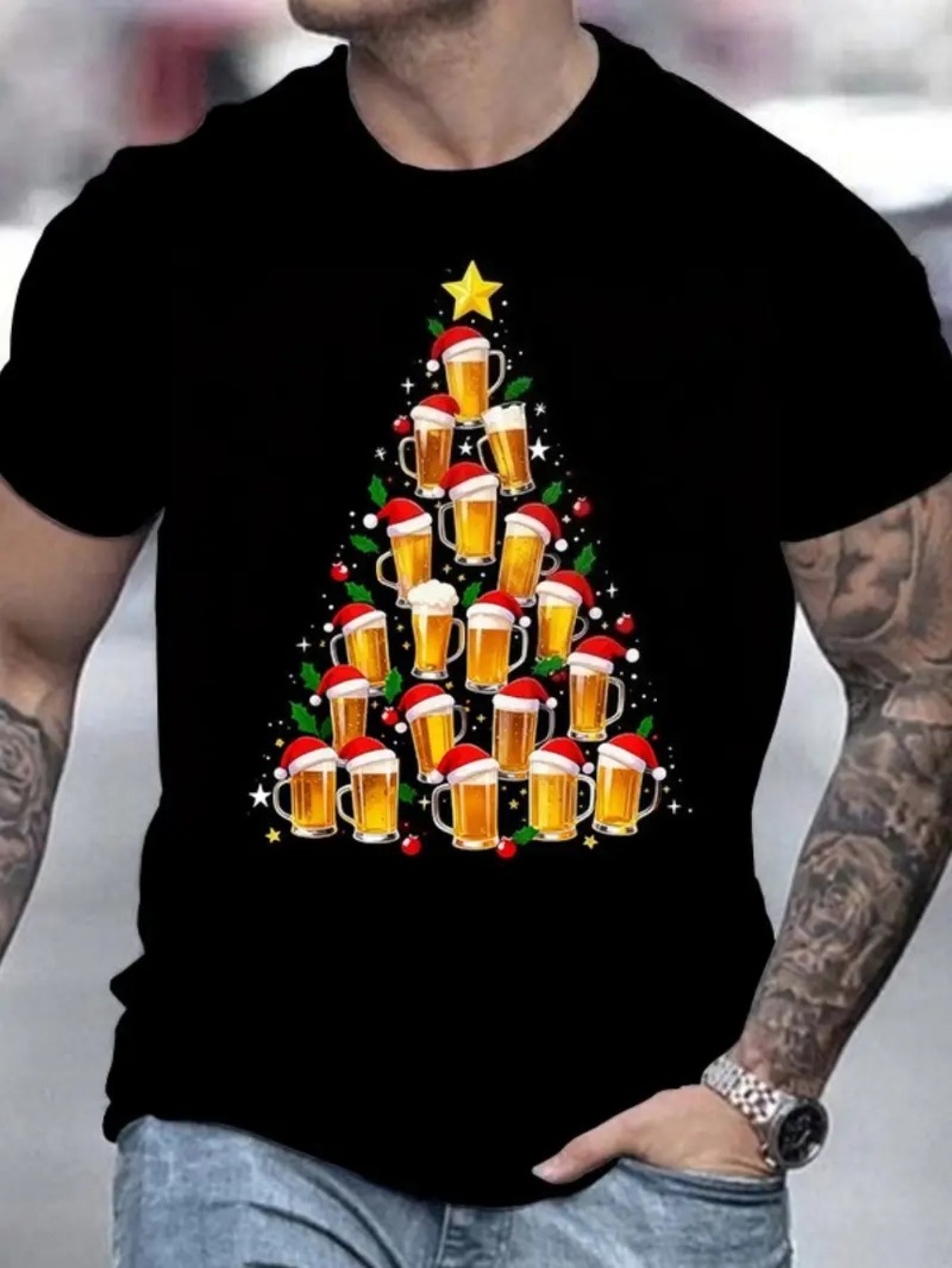 Camiseta Cerveja Natalina