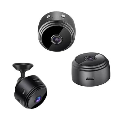 Mini Câmera Wi-Fi de Segurança Full HD com Visão Noturna