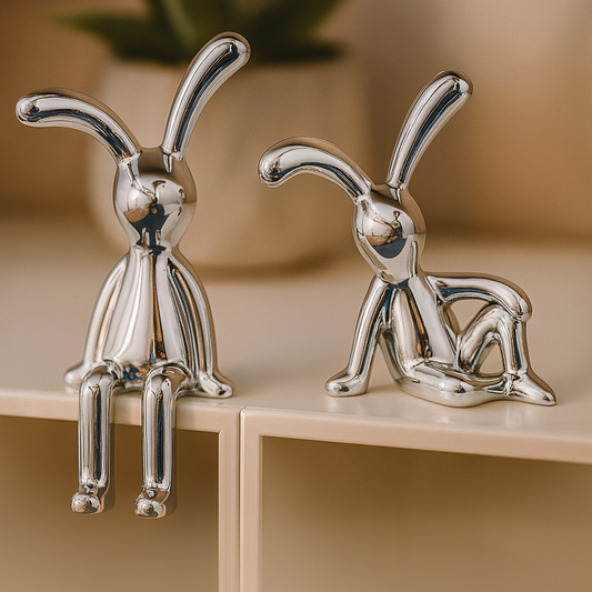 Coelhos Cromados Elegance
