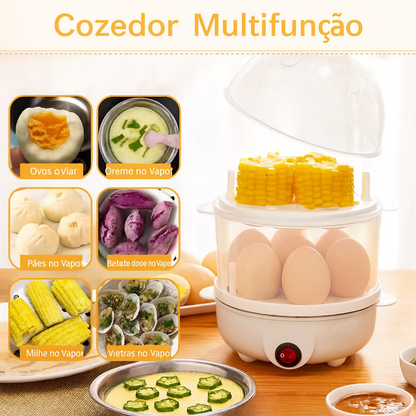 Cozedor Elétrico a Vapor Multifuncional