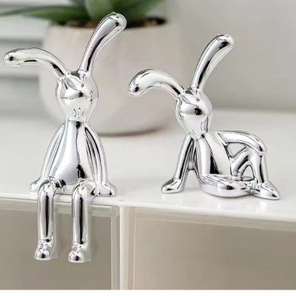 Coelhos Cromados Elegance