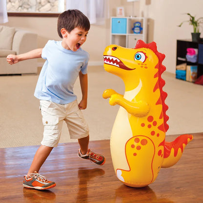 Dinossauro Inflável 90cm – Brinquedo Divertido de Soco e Pula