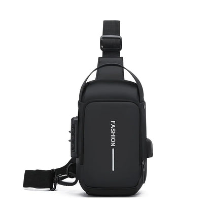 Bolsa Transversal Masculina Antifurto – Tech Urban Premium