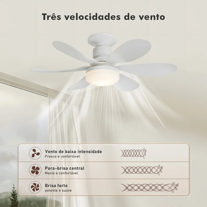 Ventilador de Teto com Controle Remoto